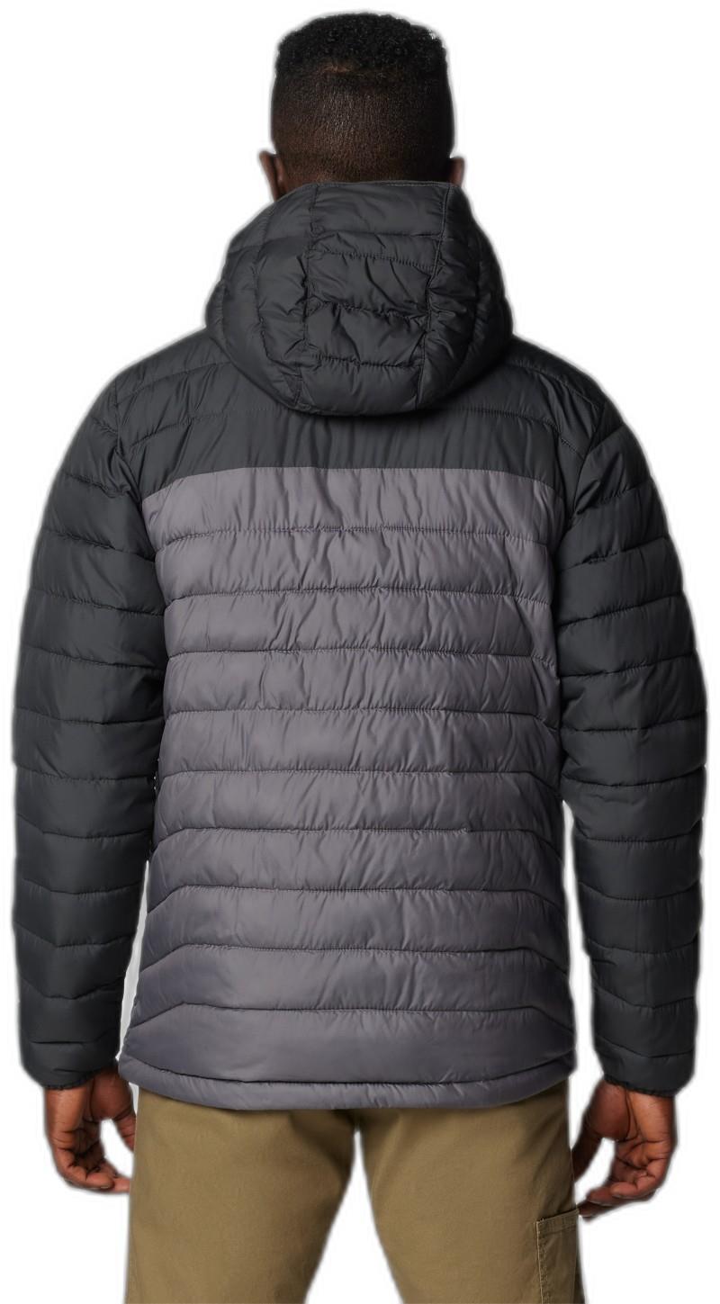 Powder Lite II Hooded Jacket - Mens - city grey / shark 1
