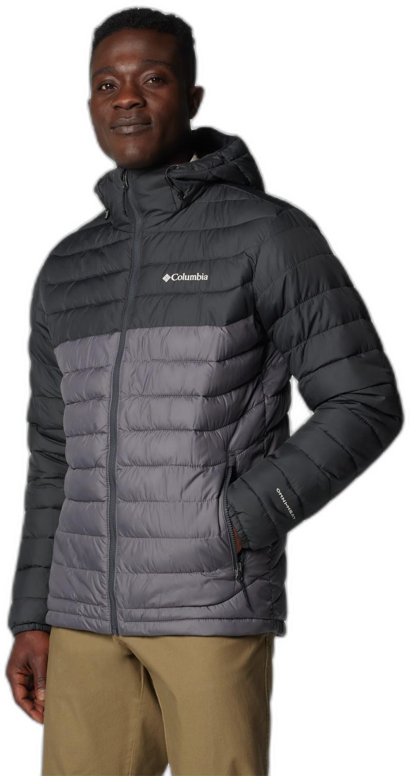 Powder Lite II Hooded Jacket - Mens - city grey / shark 1