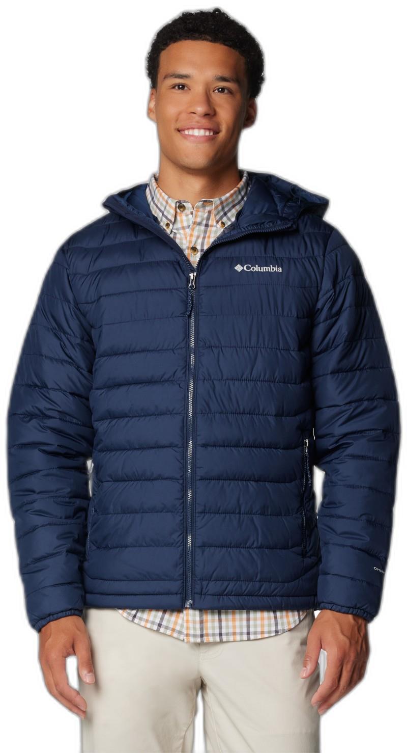 Powder Lite II Hooded Jacket - Mens - collegiate navy 1