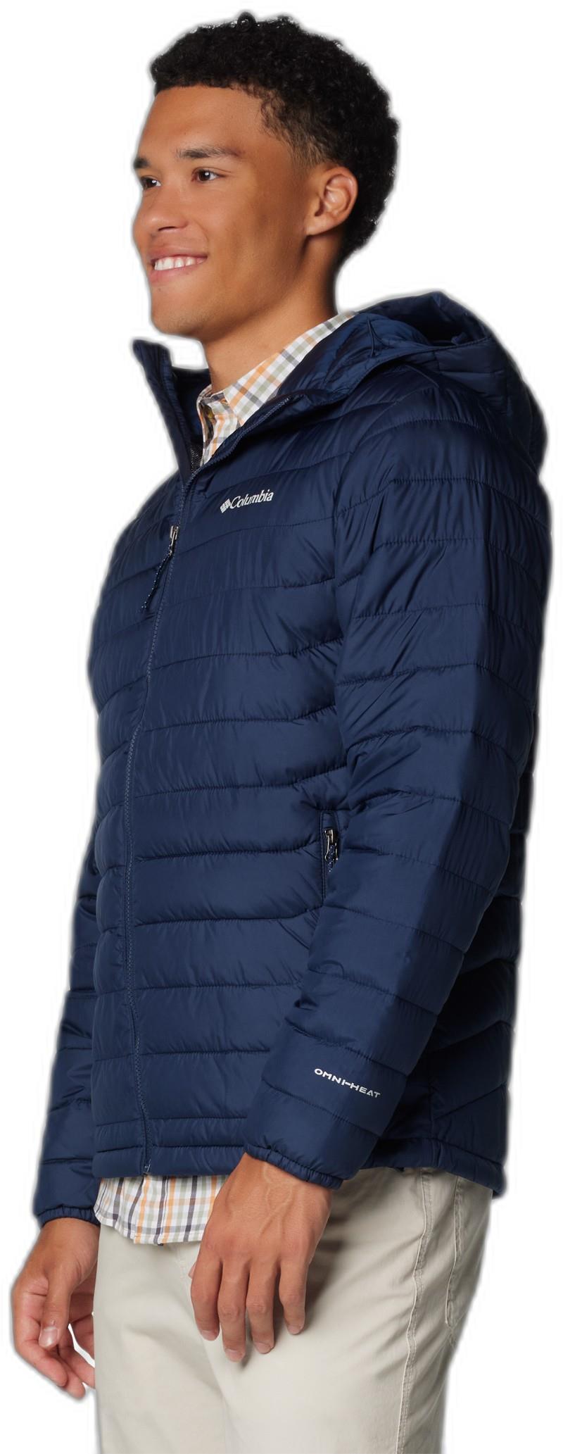Powder Lite II Hooded Jacket - Mens - collegiate navy 1