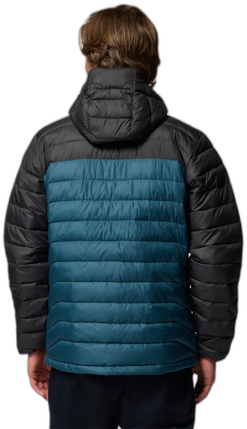 Powder Lite II Hooded Jacket - Mens - everblue / shark 1