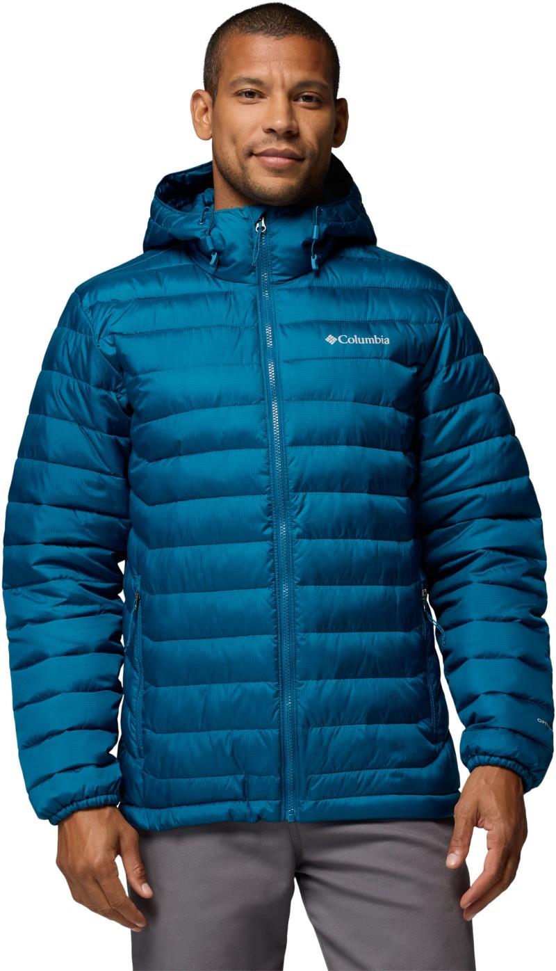 Powder Lite II Hooded Jacket - Mens - phoenix blue ripstop 1