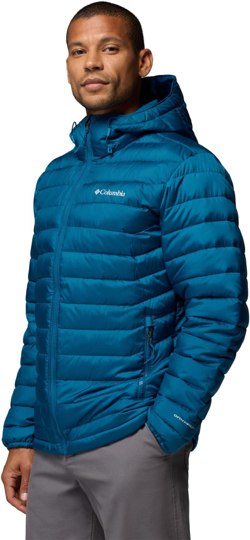 Powder Lite II Hooded Jacket - Mens - phoenix blue ripstop 1