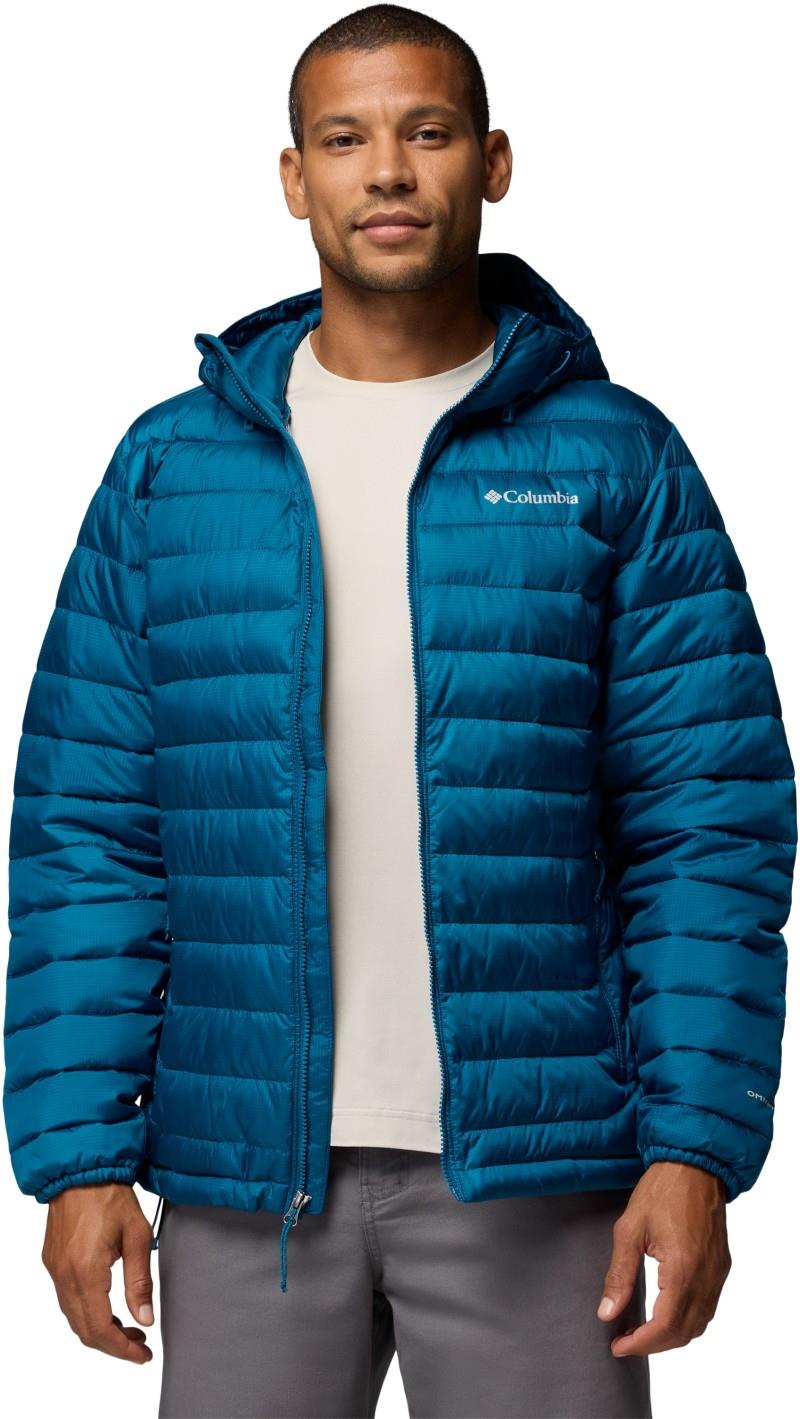 Powder Lite II Hooded Jacket - Mens - phoenix blue ripstop 1