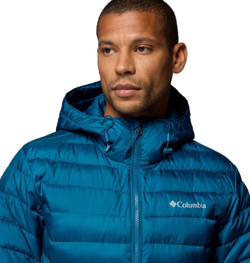Powder Lite II Hooded Jacket - Mens - phoenix blue ripstop 1