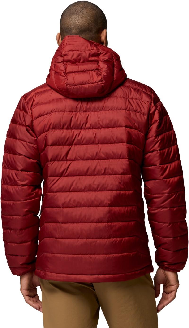 Powder Lite II Hooded Jacket - Mens - red oxide ripstop 1