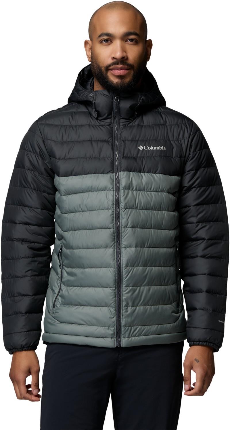 Powder Lite II Hooded Jacket - Mens - sedona sage / shark 1