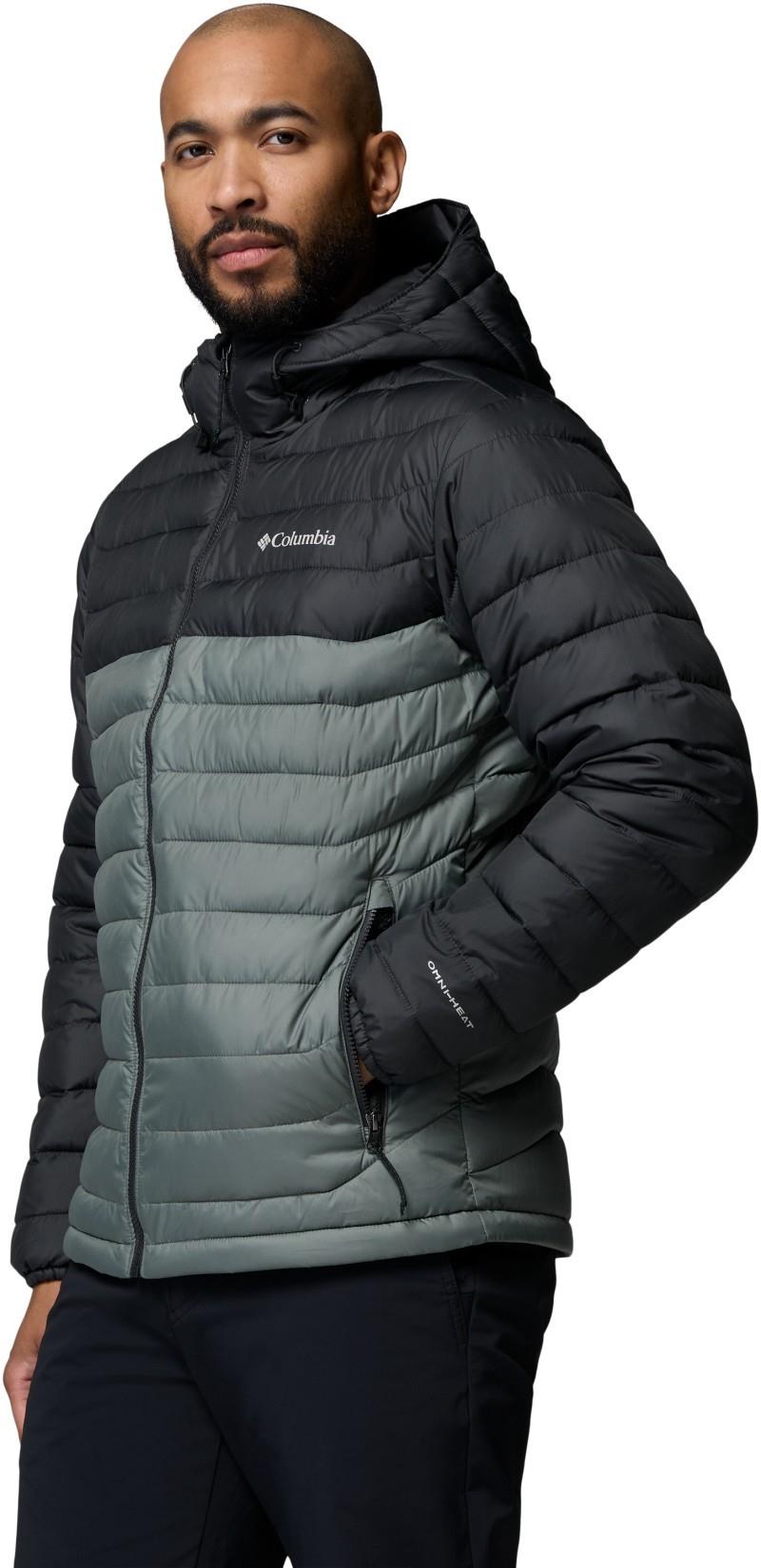 Powder Lite II Hooded Jacket - Mens - sedona sage / shark 1