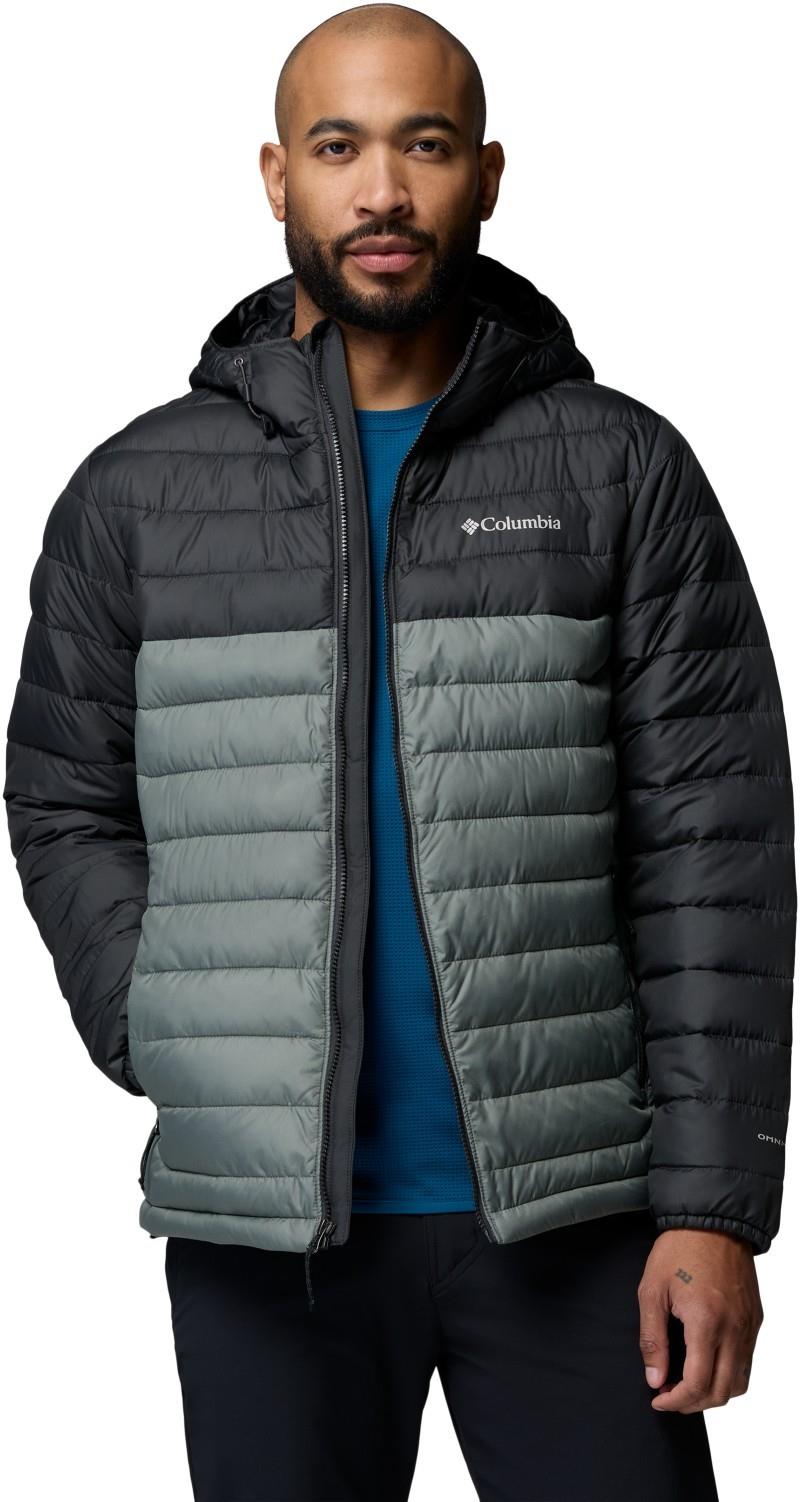 Powder Lite II Hooded Jacket - Mens - sedona sage / shark 1