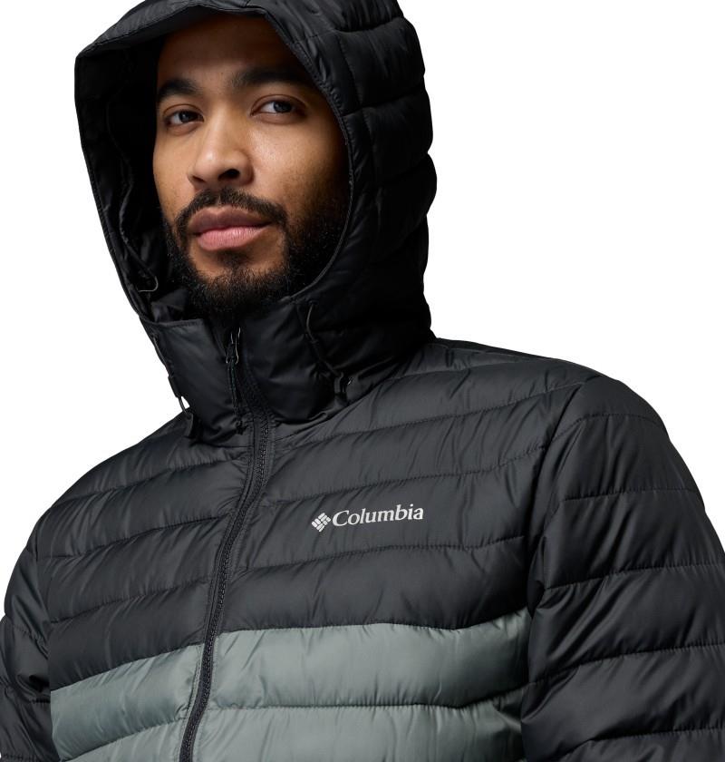 Powder Lite II Hooded Jacket - Mens - sedona sage / shark 1