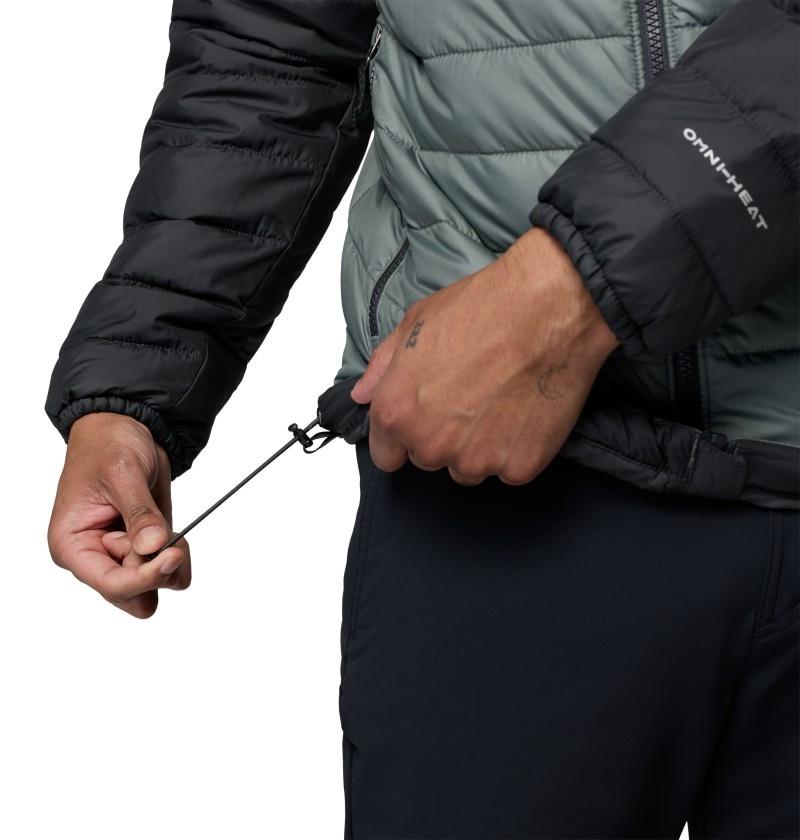 Powder Lite II Hooded Jacket - Mens - sedona sage / shark 1