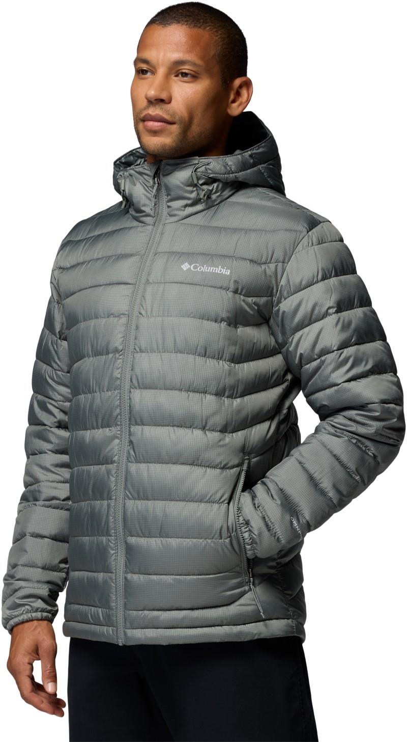 Powder Lite II Hooded Jacket - Mens - sedona sage ripstop 1