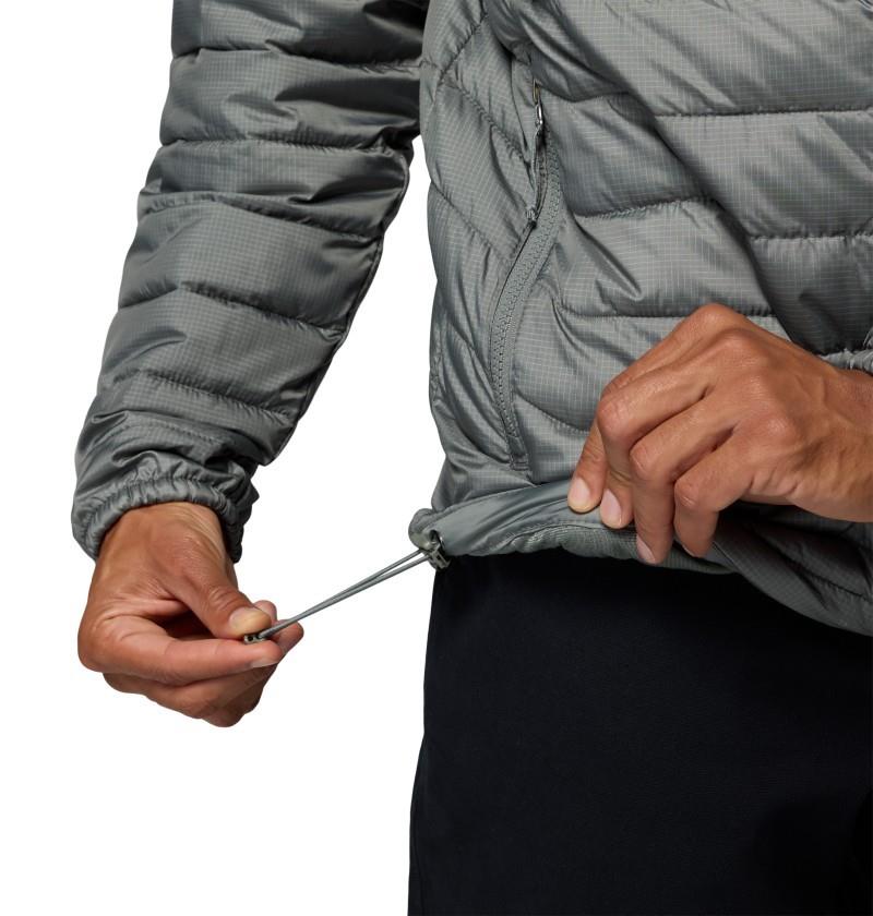 Powder Lite II Hooded Jacket - Mens - sedona sage ripstop 1