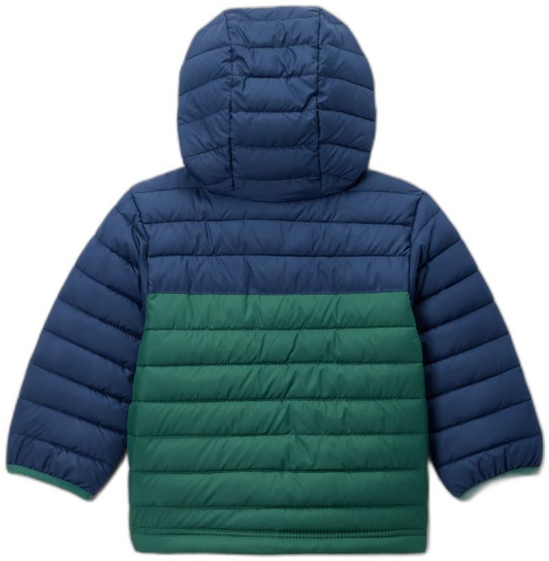 Powder Lite II Hooded Jacket - Toddler Boys - rain forest / collegiate navy 1