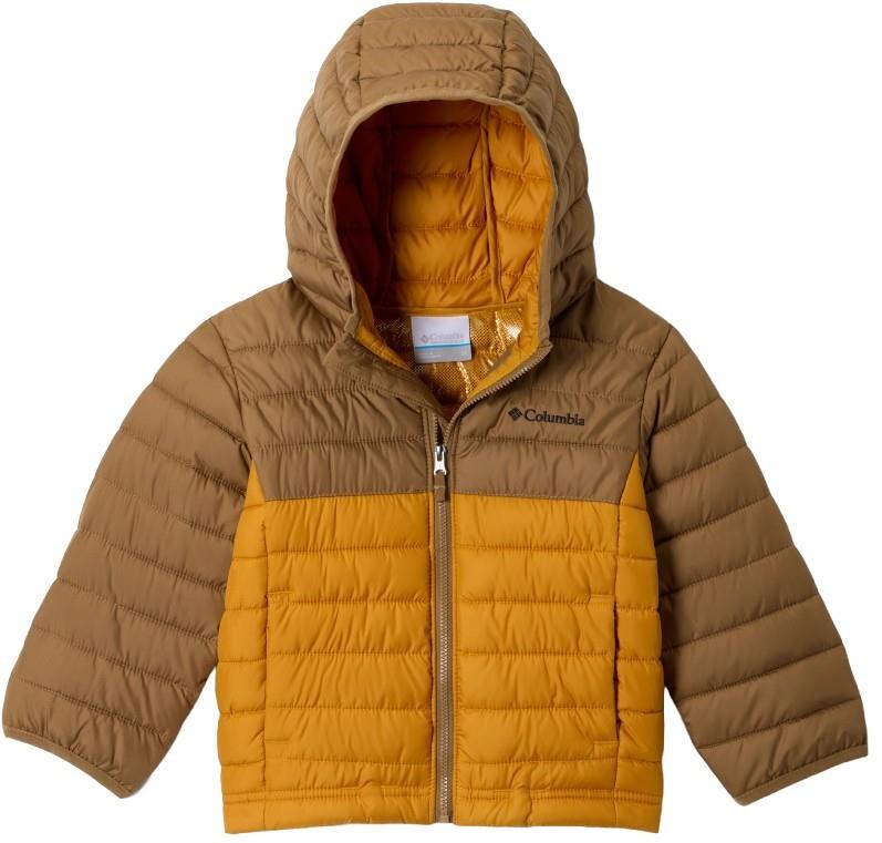 Powder Lite II Hooded Jacket - Toddler Boys - squash / delta 1