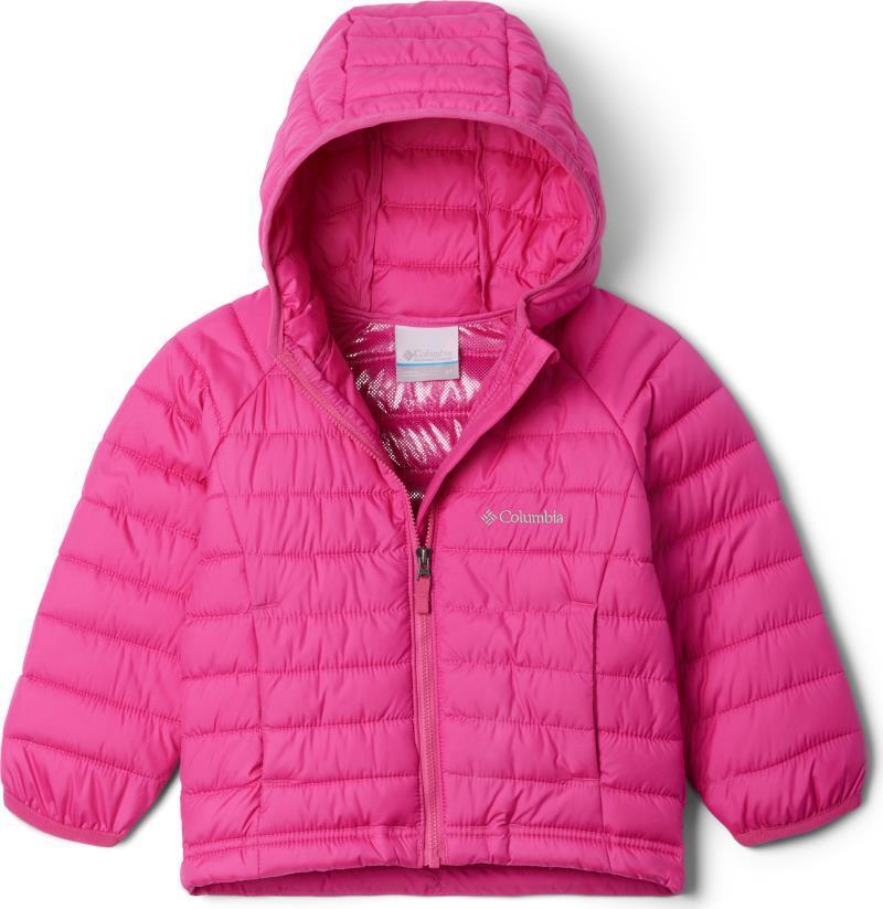 Powder Lite II Hooded Jacket - Toddler Girls - Pink Ice 1