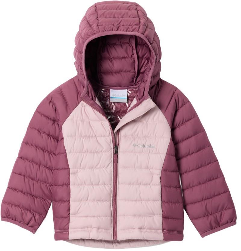 Powder Lite II Hooded Jacket - Toddler Girls - mineral pink / antique mauve 1