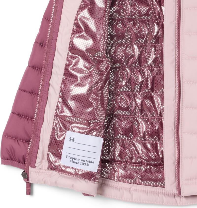 Powder Lite II Hooded Jacket - Toddler Girls - mineral pink / antique mauve 1