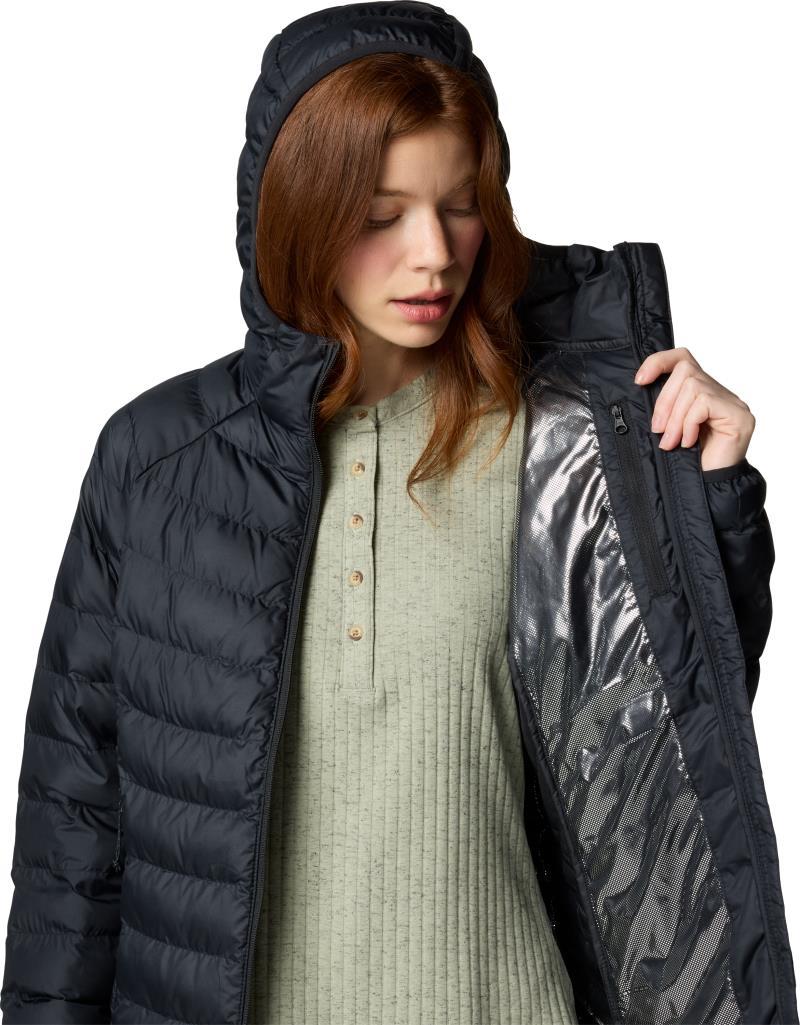 Powder Lite II Hooded Jacket - Womens - Black 4