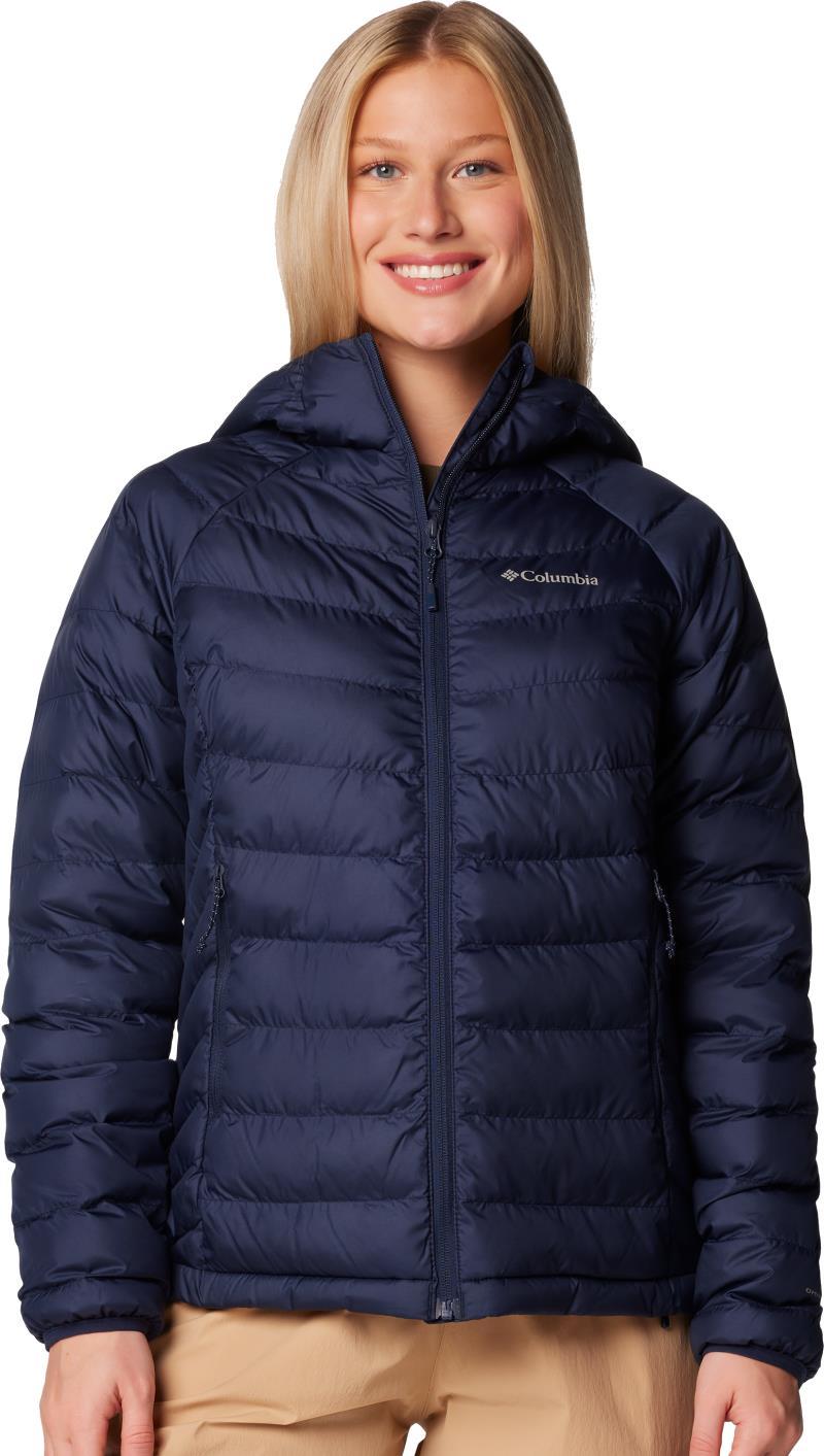 Powder Lite II Hooded Jacket - Womens - Collegiate Navy 1