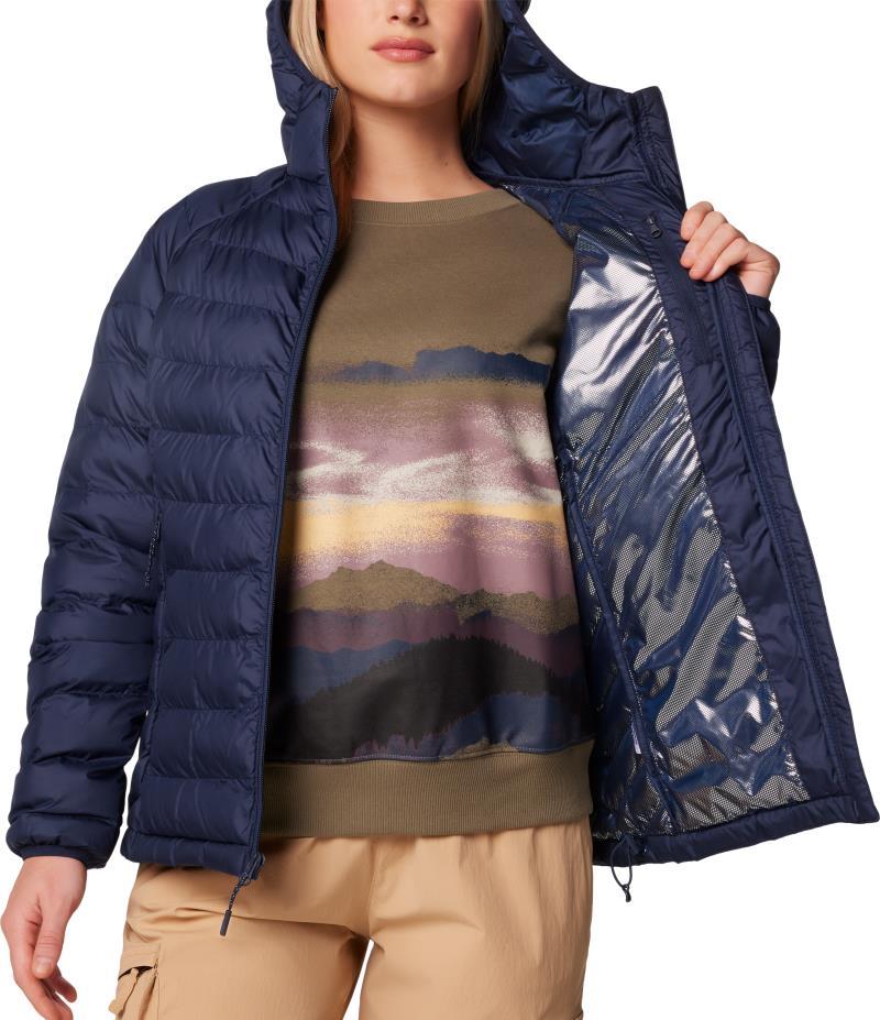 Powder Lite II Hooded Jacket - Womens - Collegiate Navy 4
