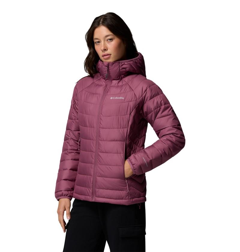 Powder Lite II Hooded Jacket - Womens - antique mauve 1