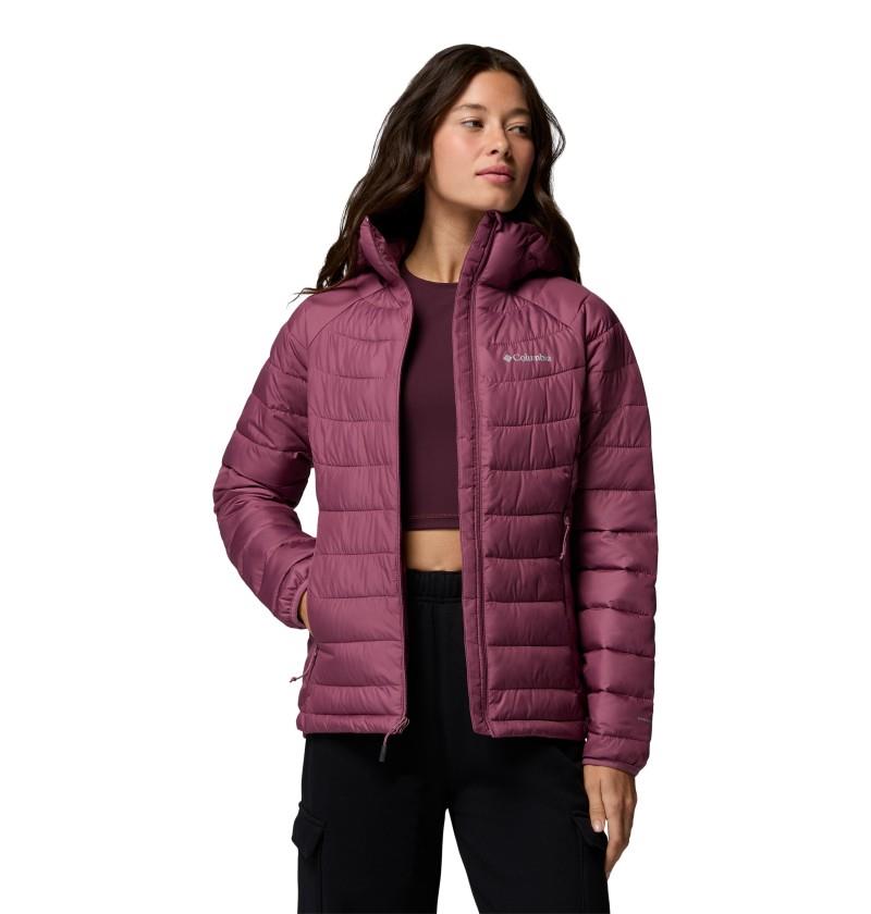 Powder Lite II Hooded Jacket - Womens - antique mauve 1