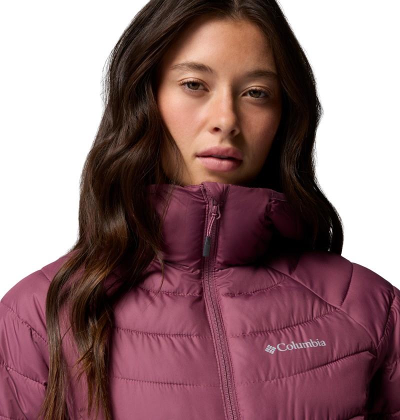 Powder Lite II Hooded Jacket - Womens - antique mauve 1
