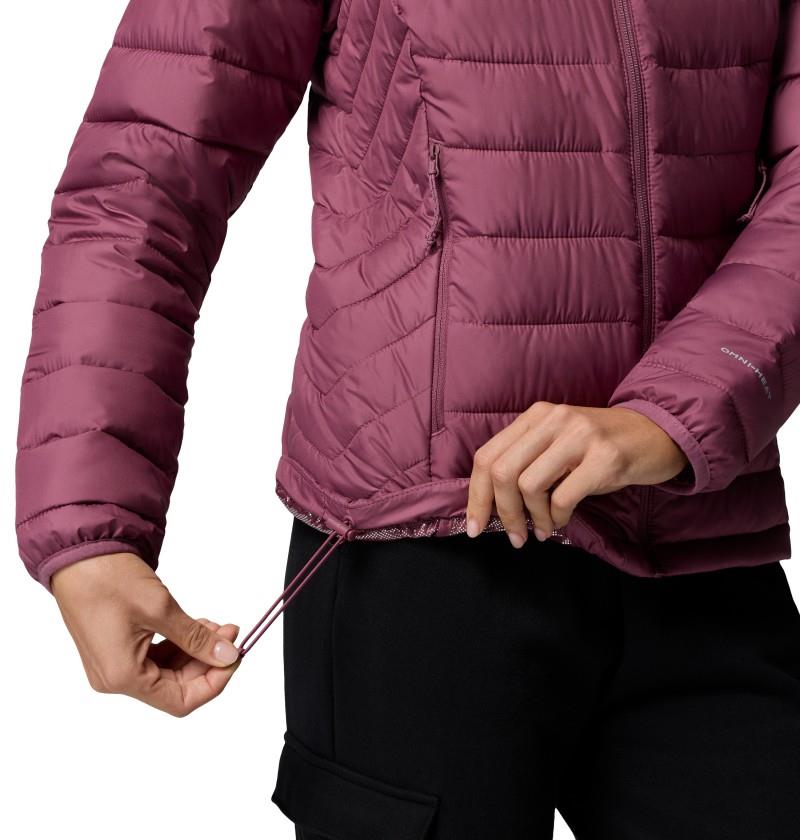 Powder Lite II Hooded Jacket - Womens - antique mauve 1