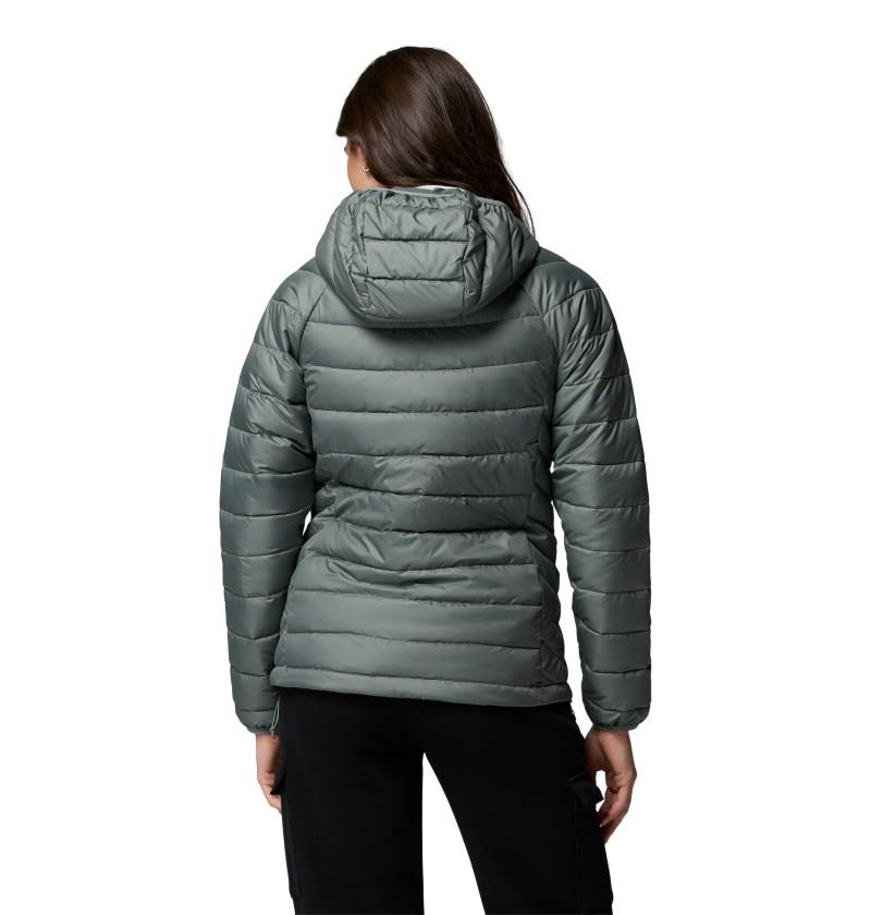 Powder Lite II Hooded Jacket - Womens - sedona sage 1