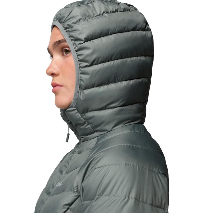 Powder Lite II Hooded Jacket - Womens - sedona sage 1