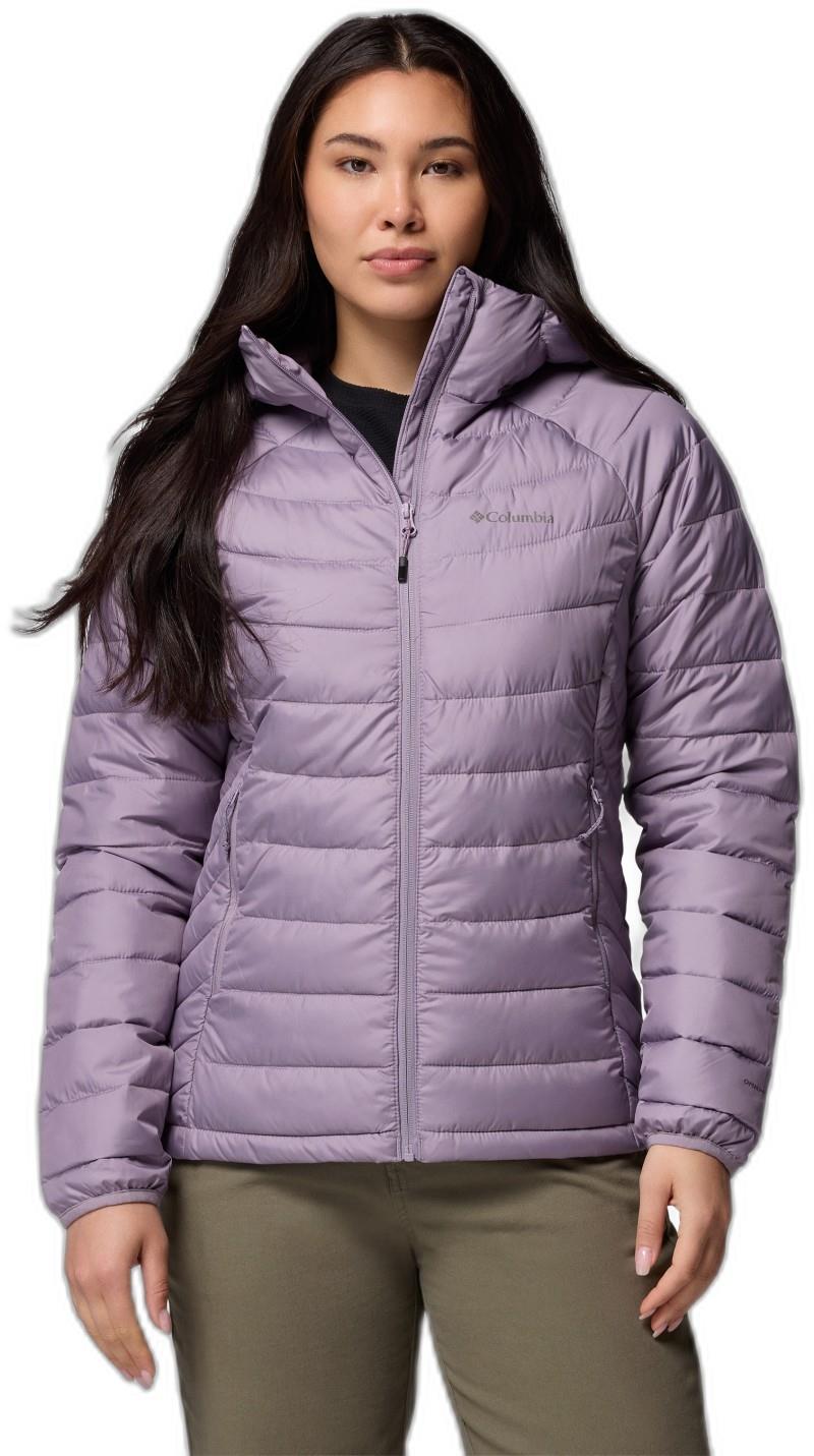 Powder Lite II Hooded Jacket - Womens - shale purple 1