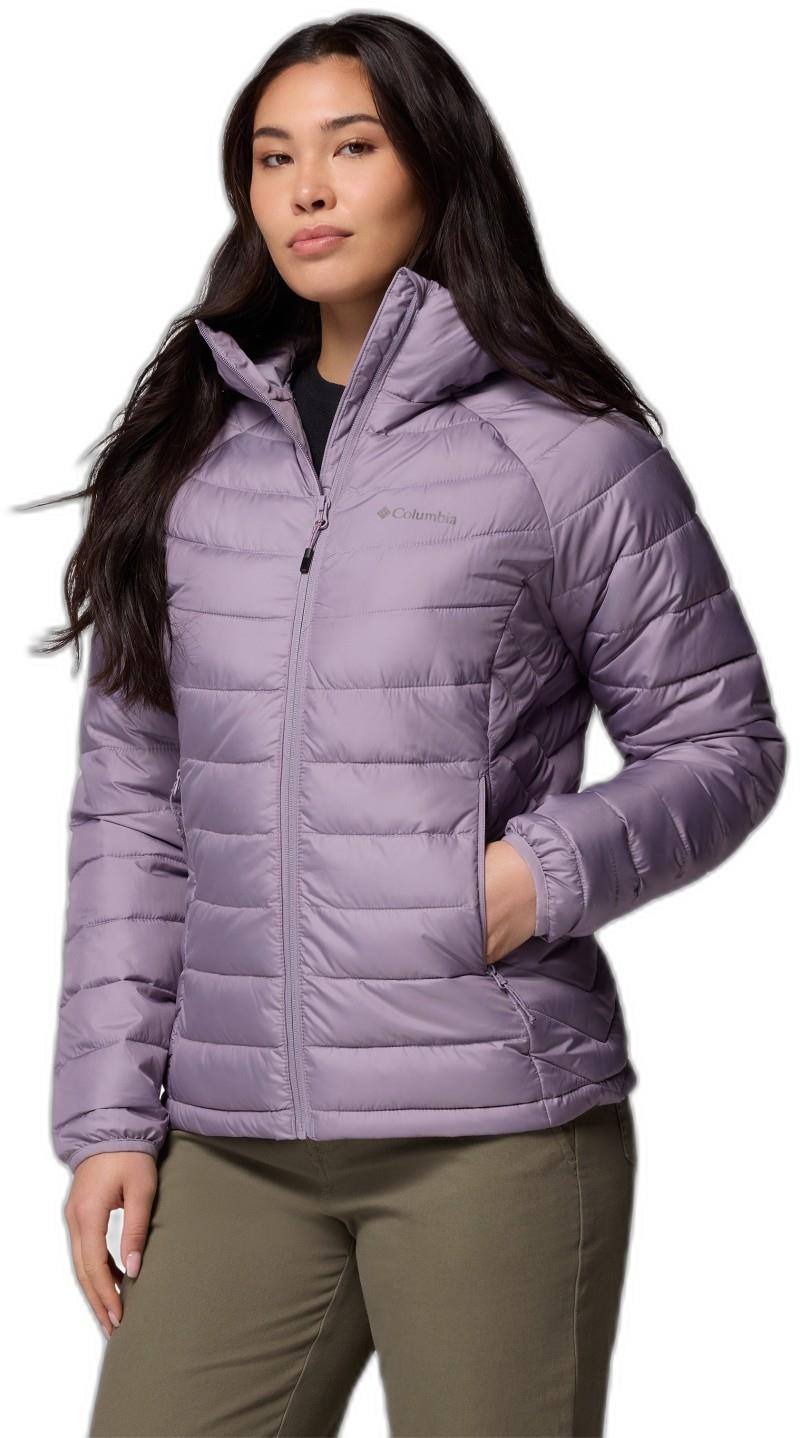 Powder Lite II Hooded Jacket - Womens - shale purple 1