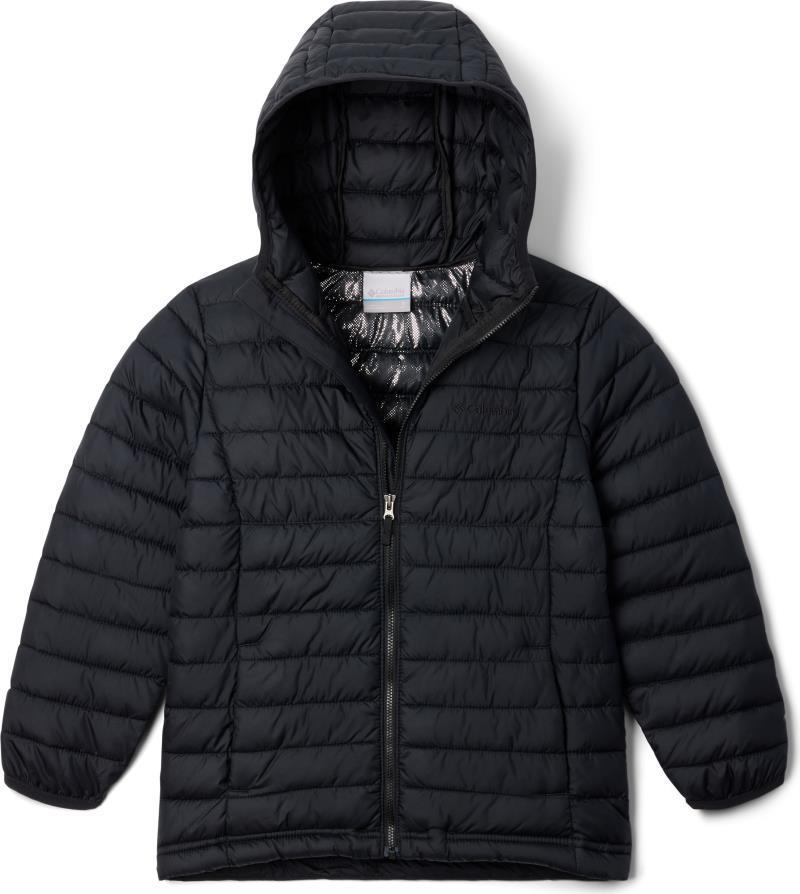 Powder Lite II Hooded Jacket - Youth Boys - Black 1