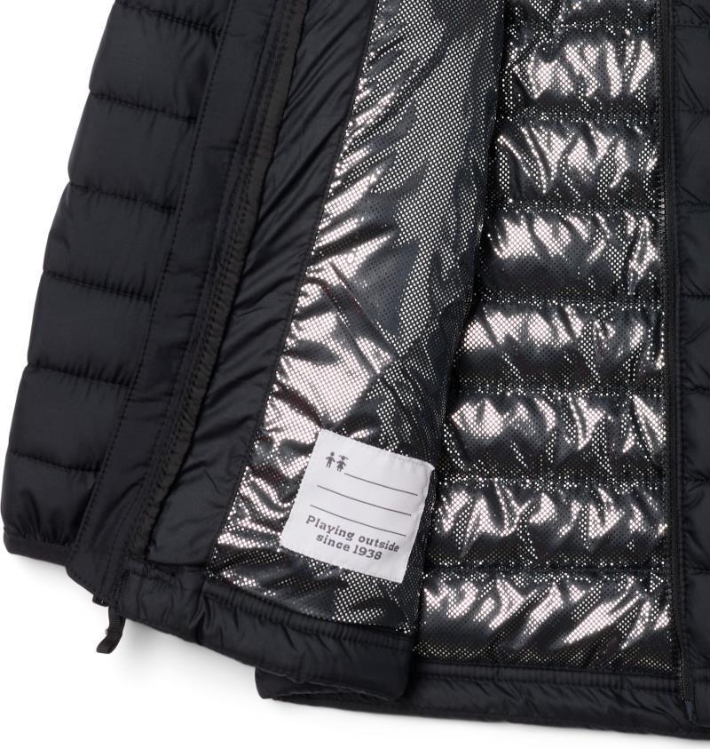 Powder Lite II Hooded Jacket - Youth Boys - Black 3