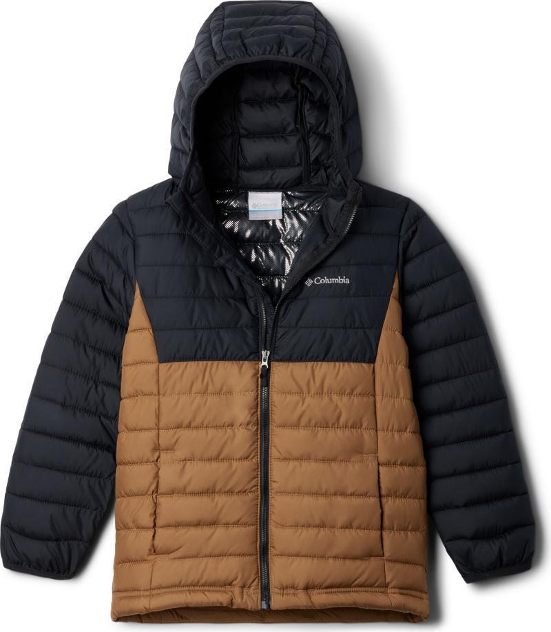 Powder Lite II Hooded Jacket - Youth Boys - Delta / Black 1