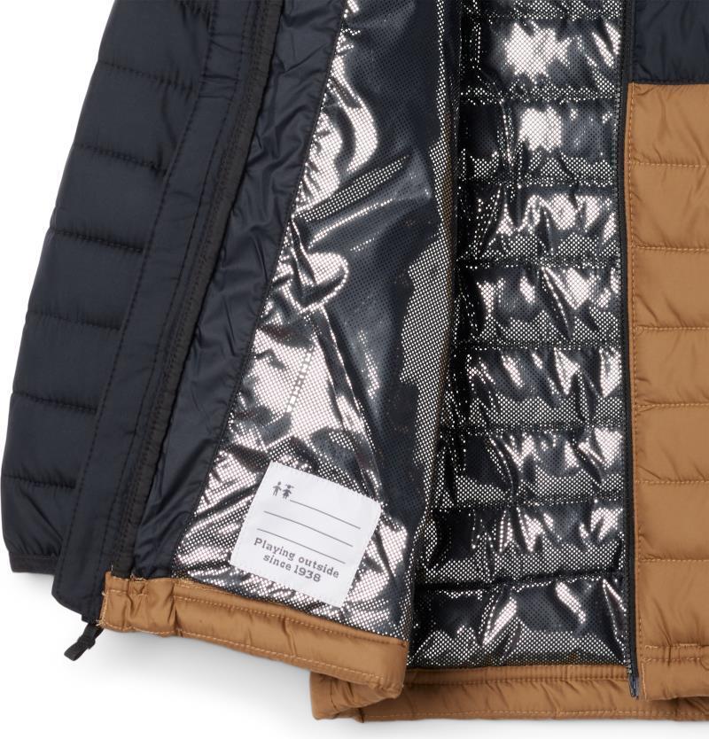 Powder Lite II Hooded Jacket - Youth Boys - Delta / Black 3