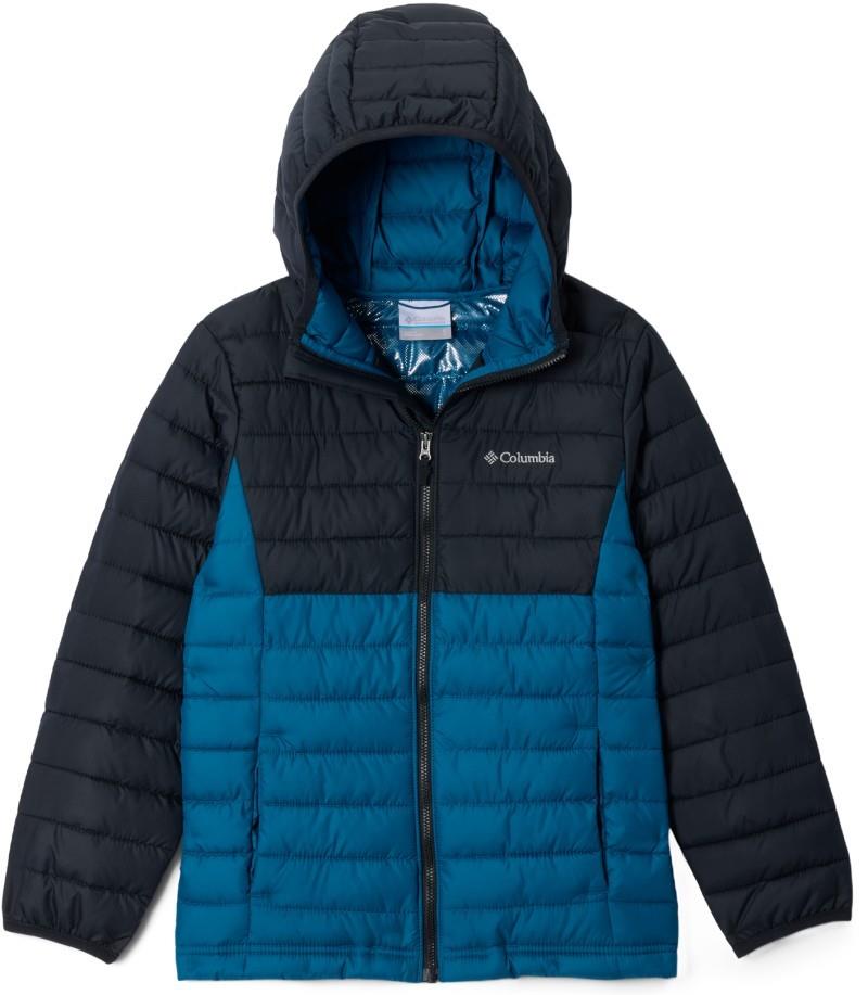 Powder Lite II Hooded Jacket - Youth Boys - phoenix blue / black 1