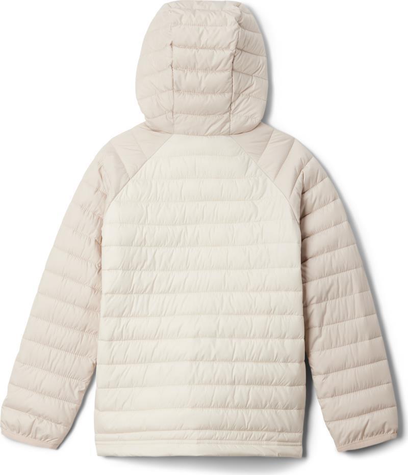 Powder Lite II Hooded Jacket - Youth Girls - Chalk / Dark Stone 2