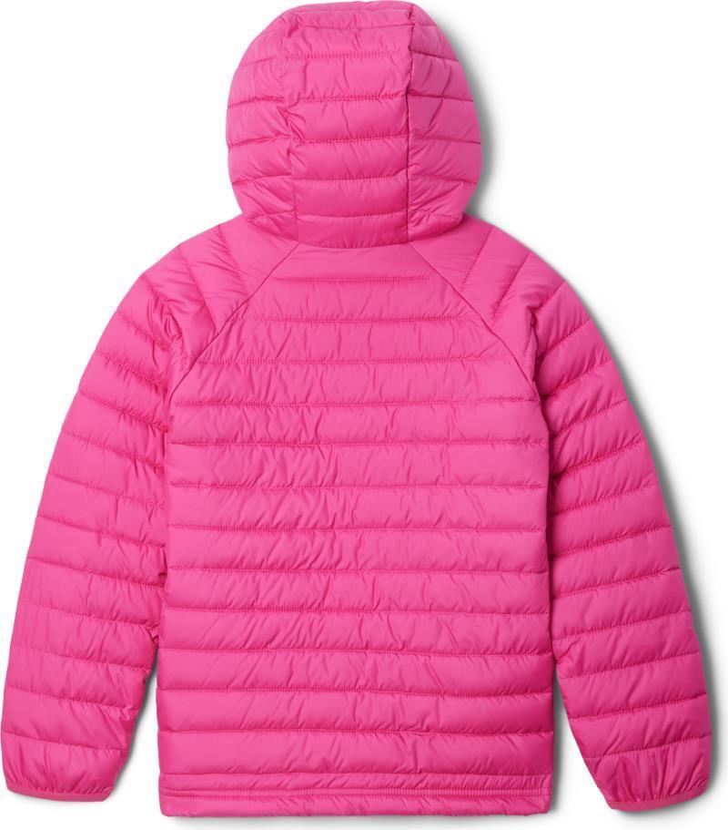 Powder Lite II Hooded Jacket - Youth Girls - Pink Ice 2