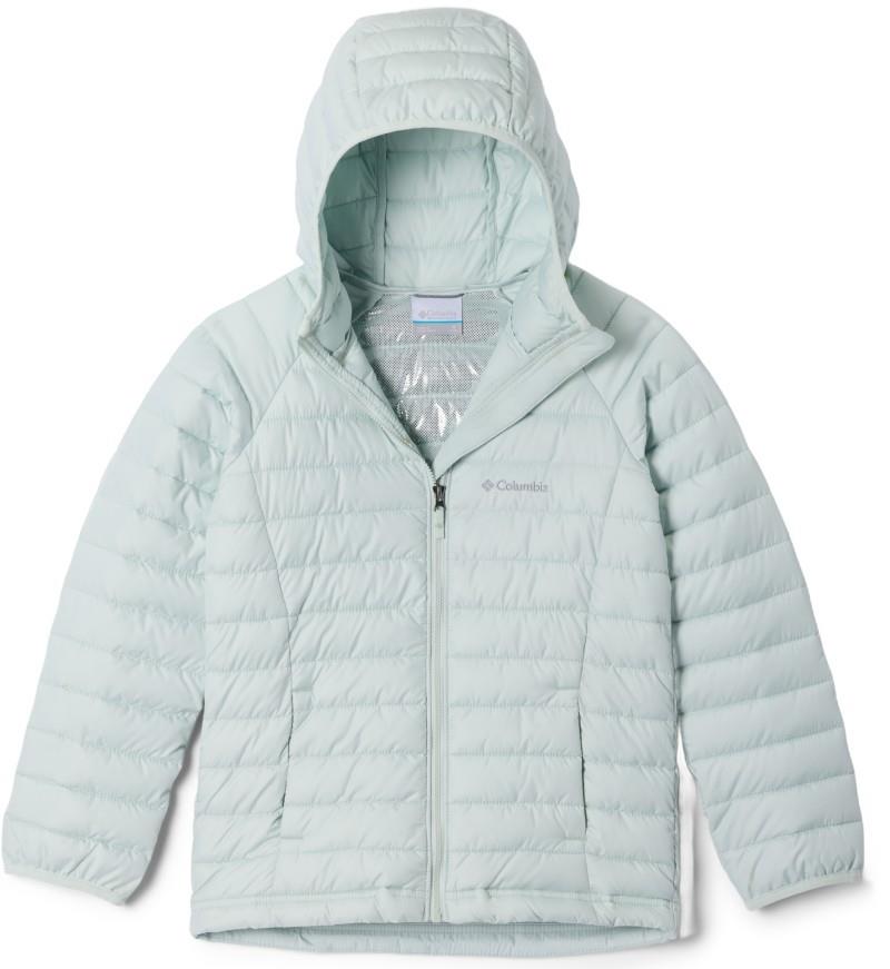 Powder Lite II Hooded Jacket - Youth Girls - tea light 1