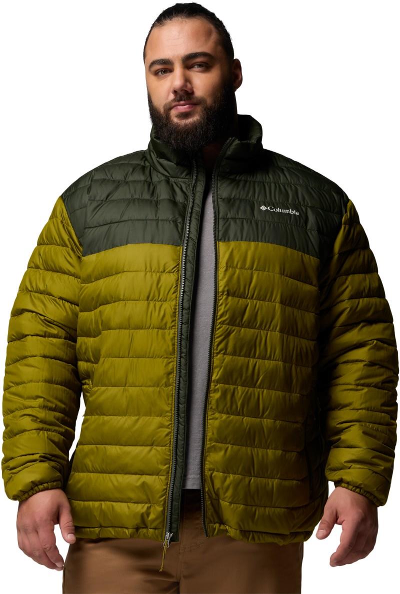 Powder Lite II Jacket, Extended - Mens - mossy green / greenscape 1