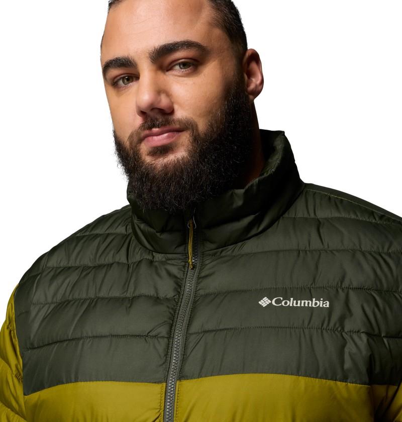 Powder Lite II Jacket, Extended - Mens - mossy green / greenscape 1