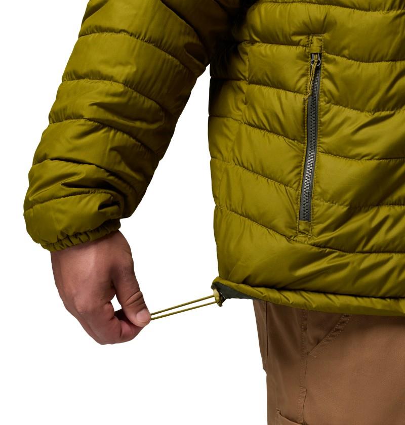 Powder Lite II Jacket, Extended - Mens - mossy green / greenscape 1
