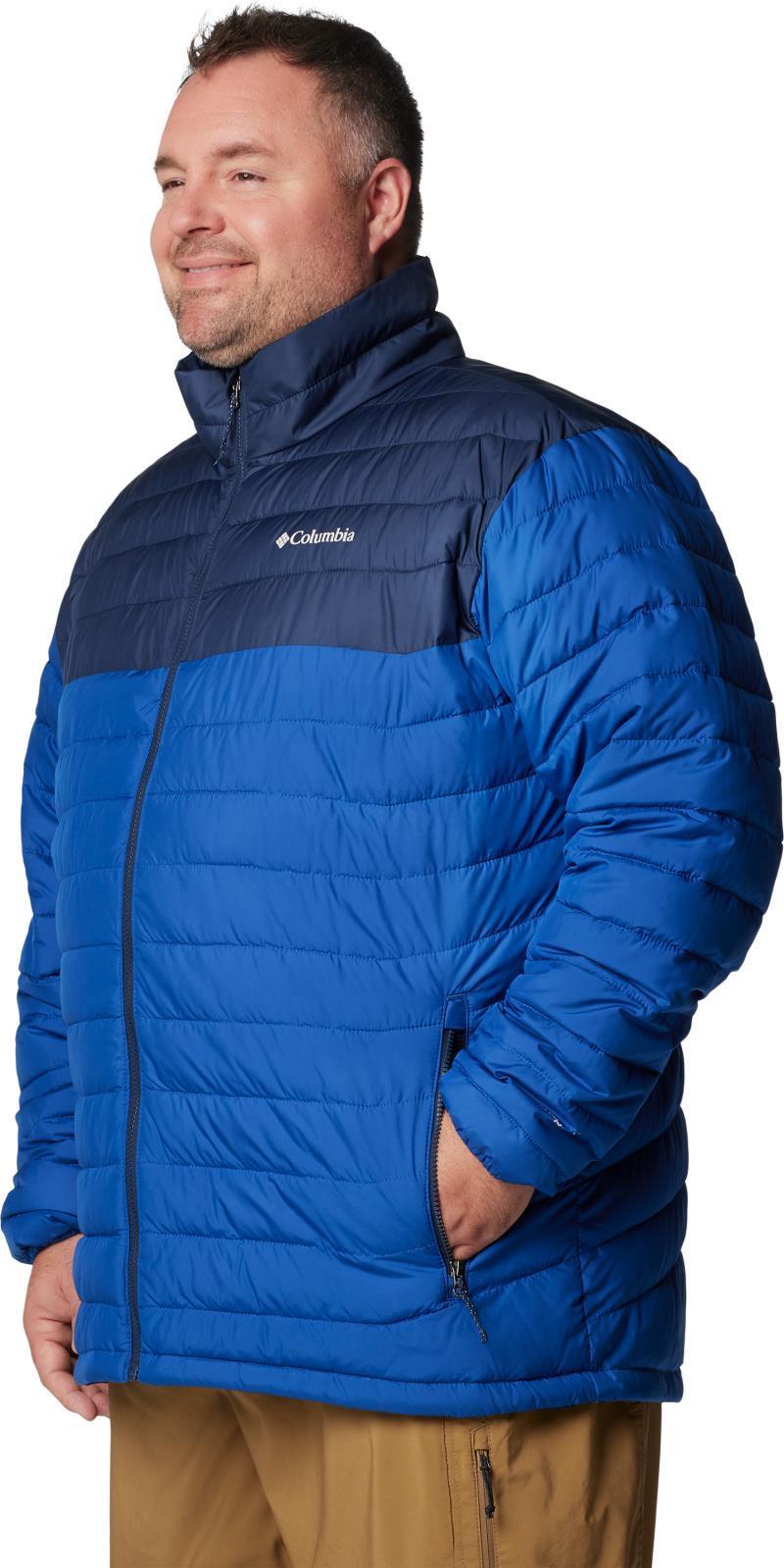 Powder Lite II Jacket, Extended - Mens - mountain blue / collegiate navy 1