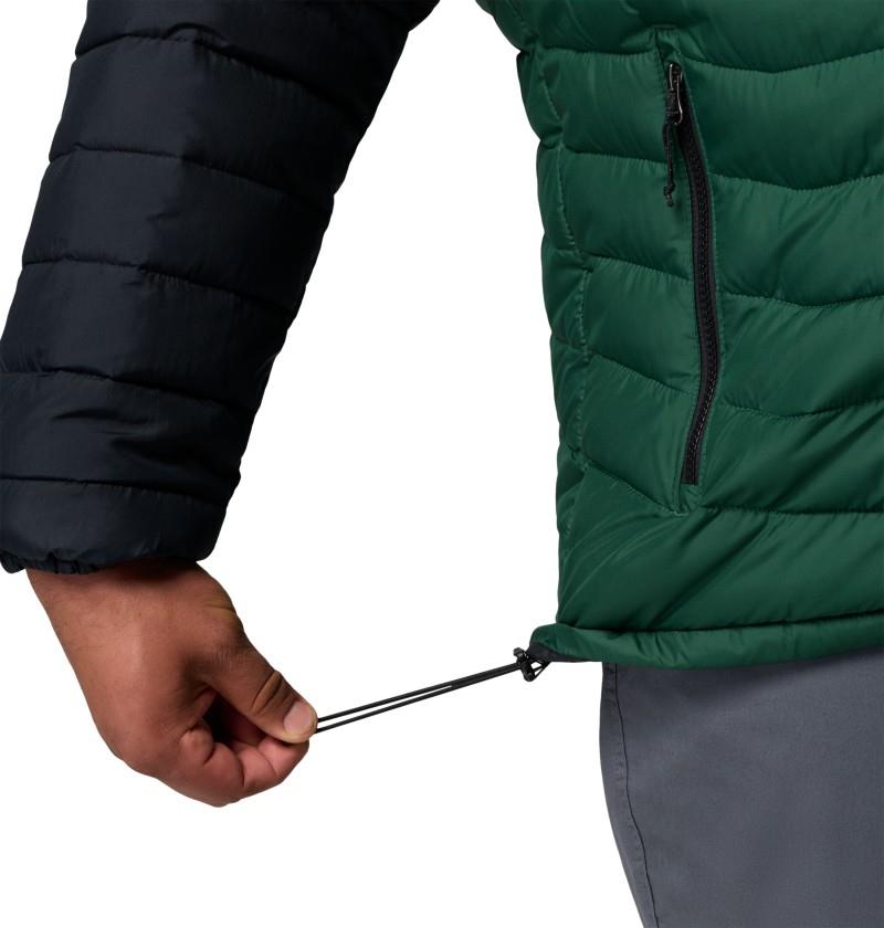 Powder Lite II Jacket, Extended - Mens - rain forest / black 1