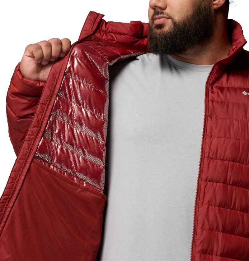 Powder Lite II Jacket, Extended - Mens - red oxide ripstop 1