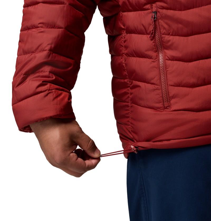 Powder Lite II Jacket, Extended - Mens - red oxide ripstop 1