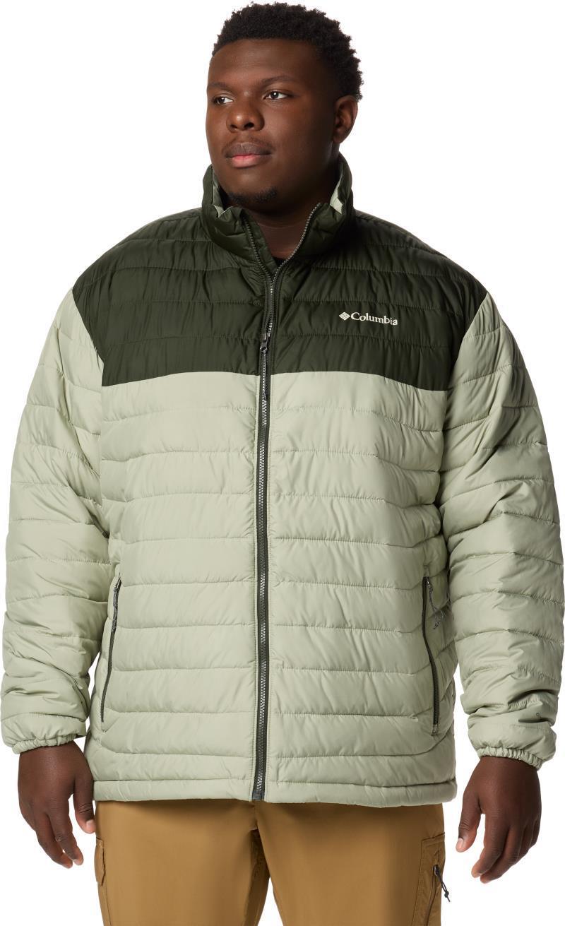 Powder Lite II Jacket, Extended - Mens - safari / greenscape 1