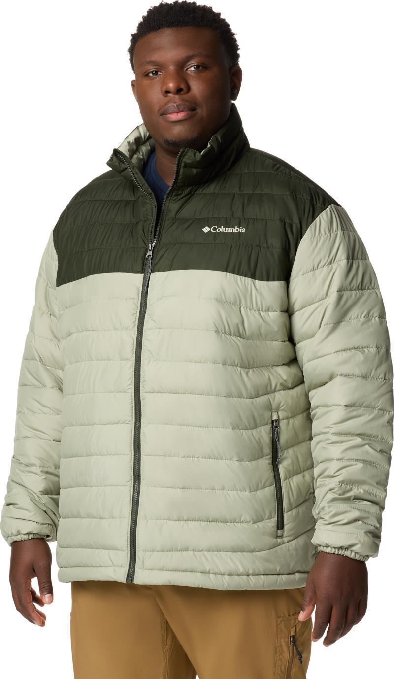 Powder Lite II Jacket, Extended - Mens - safari / greenscape 1